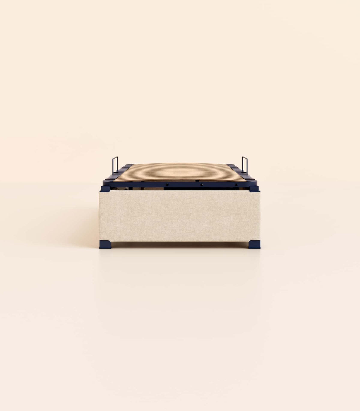Lit coffre enfant Beige-Standard