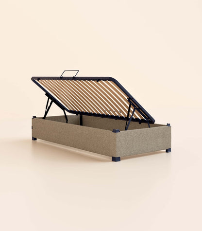 Lit coffre enfant Gris-Standard