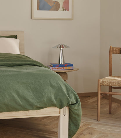 Sommier en bois Bois foncé-Standard