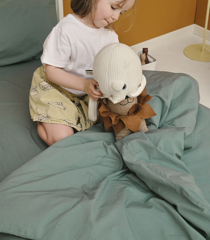 Parure percale de coton enfant Parure percale de coton enfant - Beige Ivoire