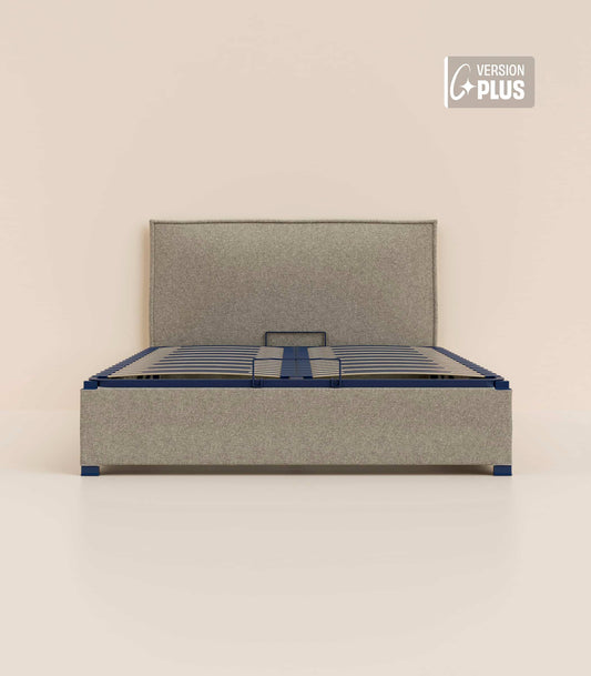 Lit coffre – Gris