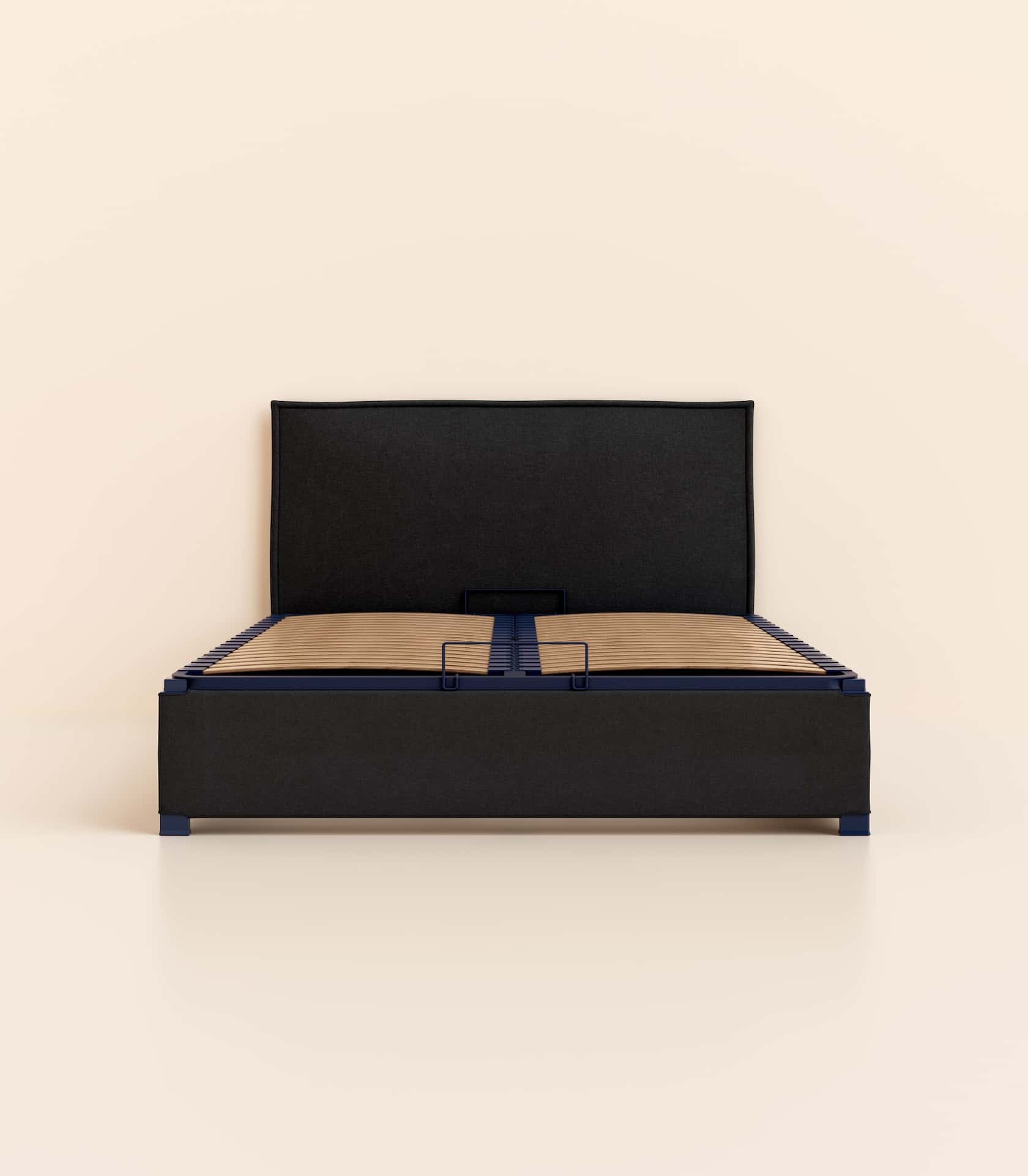 Lit coffre Noir-Standard