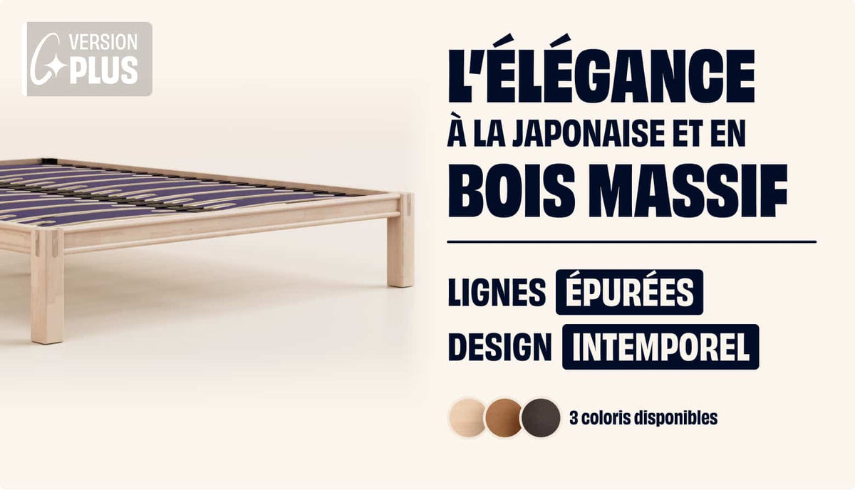 Sommier en bois Bois clair-Plus