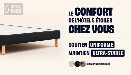 #fr#Noir Anthracite|Pieds Hêtre clair|Plus|1 place