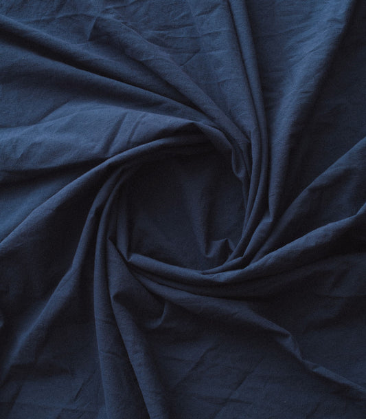 Parure en percale de coton - Bleu Océan