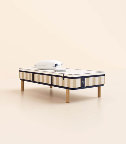 Pack lit 1 place Hybride Plus Matelas Hybride Air+-Hybride Air+-Sommier à lattes-Standard