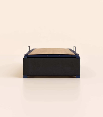 Sommier coffre Noir Anthracite-Plus