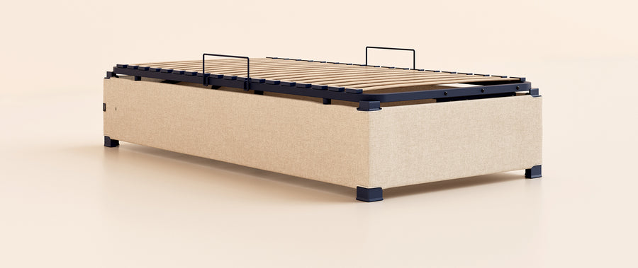 Sommier coffre - Beige