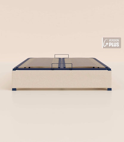 Sommier coffre Beige-Plus-2 places