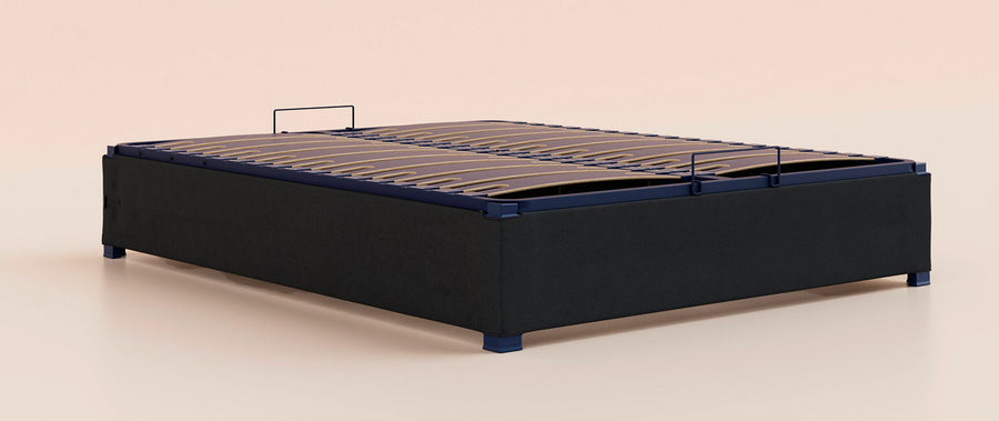 Sommier coffre - Noir Anthracite
