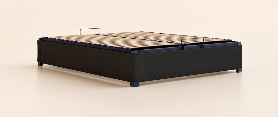 Sommier coffre - Noir Anthracite