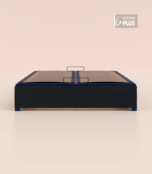 Sommier coffre - Noir Anthracite